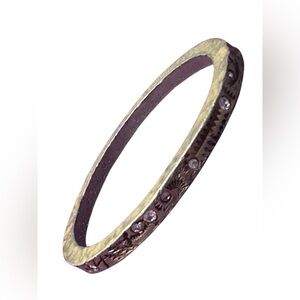 Patricia Locke Bangle Bracelet  Swarovski Abstract